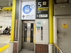 秋葉原駅中央改札付近エレベーター