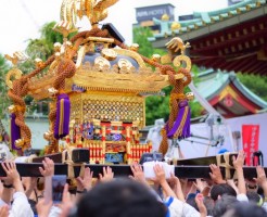 お祭りの写真